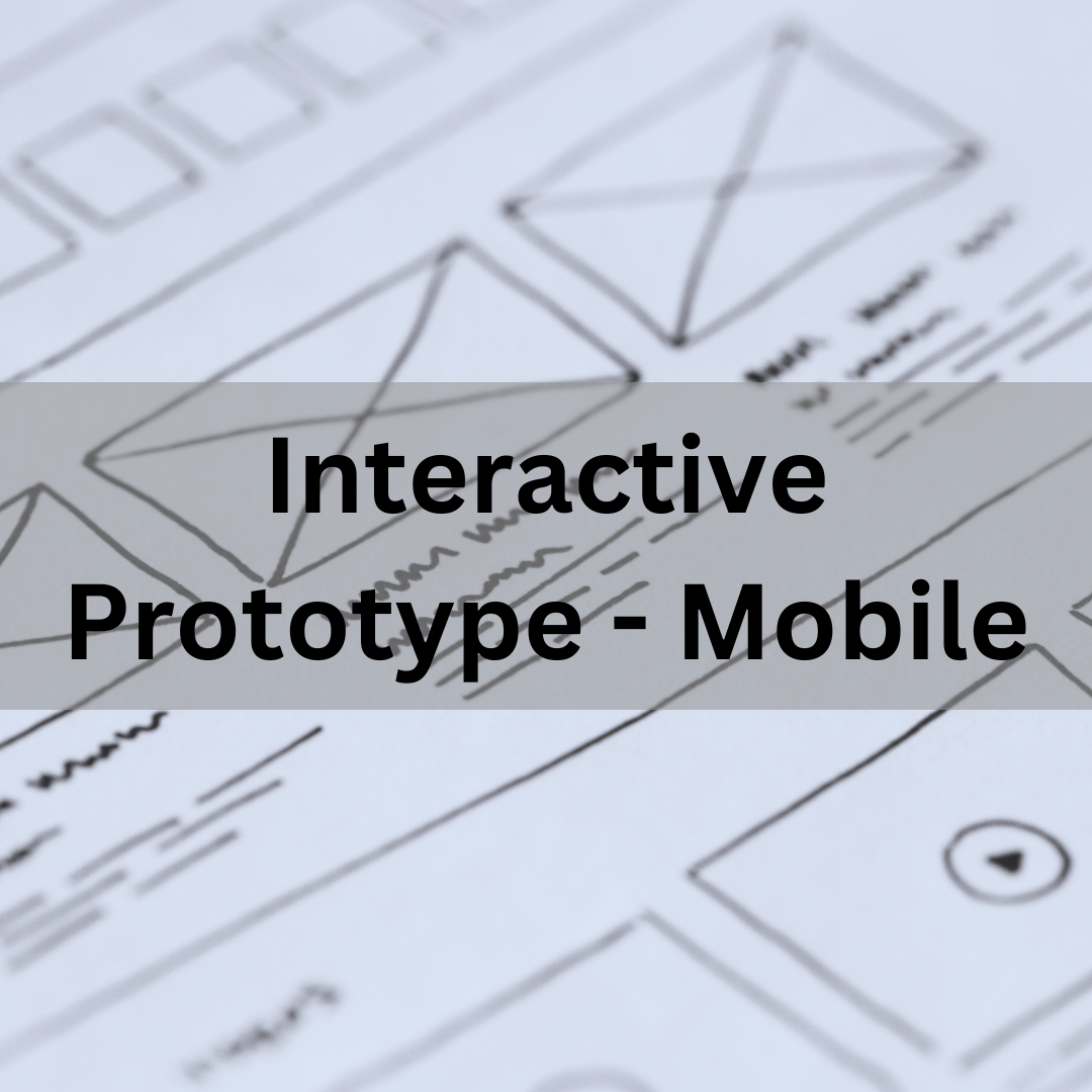 Interactive prototype mobile